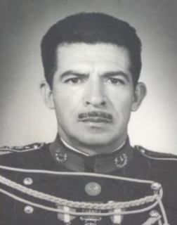 Efraín Ríos Montt former de facto President of Guatemala, army general, genocida and former president of Congress