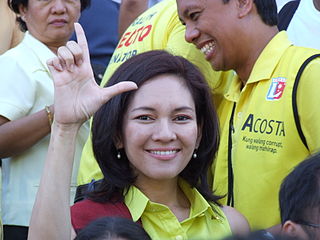 <span class="mw-page-title-main">Laban sign</span> Filipino hand gesture