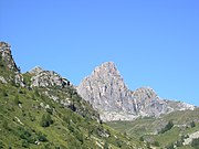 Rocca Parvo, vista dalla frazione Chiappi