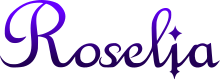 Band logo Roselia textlogo.svg