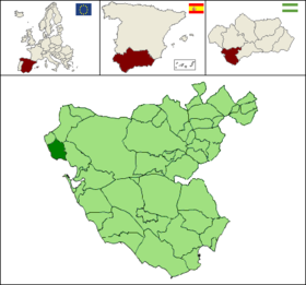 Localisation de Rota