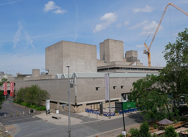 The Royal National Theatre a seen from the southwest