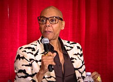 RuPaul در DragCon RuPaul 2019