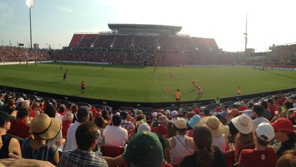 BMO Field (Exhibition Stadium) in Toronto was the venue for the rugby sevens competitions