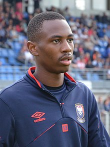 SM Caen vs UNFP, 2016. július 30. - Jordan Nkololo 1.jpg