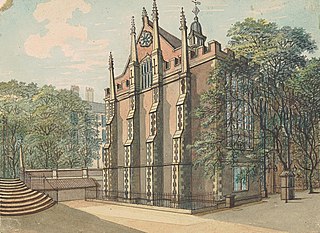 Southwest View of Middle Temple