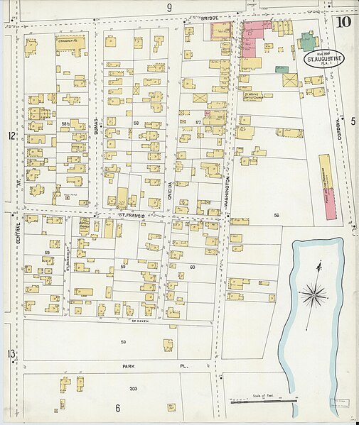 File:Sanborn Fire Insurance Map from Saint Augustine, Saint John's County, Florida, 1904, Plate 0010.jpg