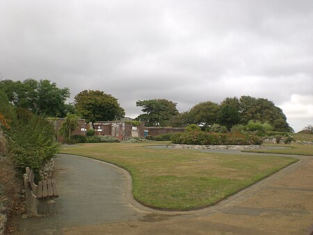 Sandown Barrack Battery garden