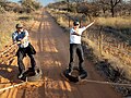Sandskifahren in der Kalahari (2015)