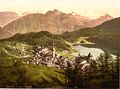 St. Moritz Dorf um 1900
