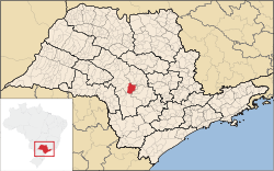 Localização de Lençóis Paulista em São Paulo