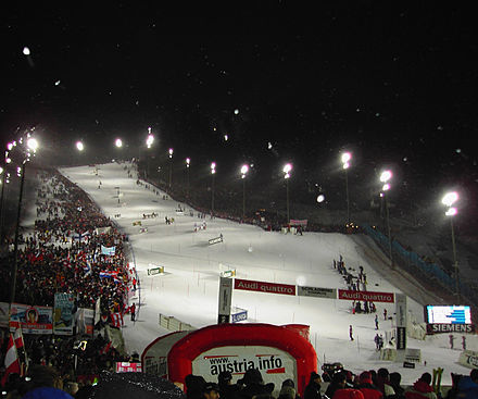 Trasa slalomu w 2005
