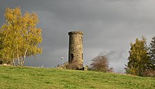 View of the Schreckenberg ruins