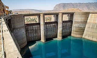 Shahid Abbaspour Dam Dam in Khuzestan, Iran