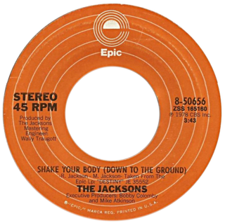 Shake Your Body (Down to the Ground) 1979 single by The Jacksons