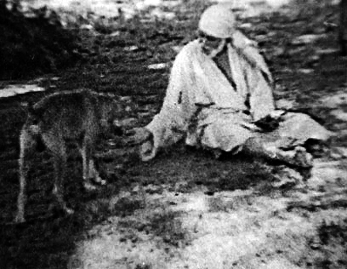File:Shirdi Sai Baba with dog.jpg - Wikimedia Commons