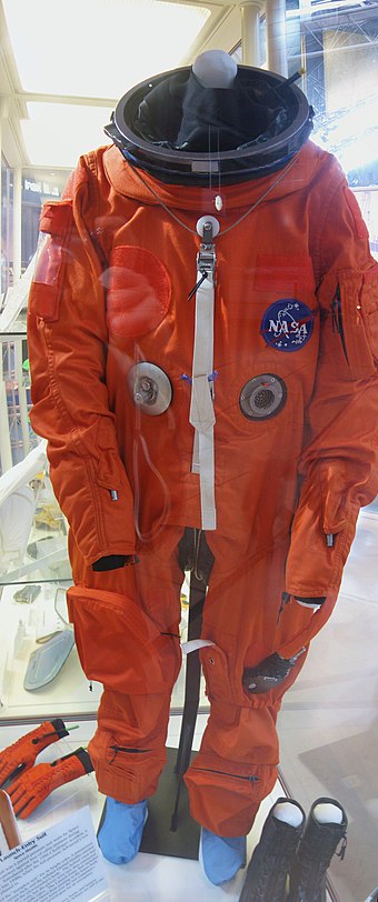 Launch Entry Suit at the Steven F. Udvar-Hazy Center.