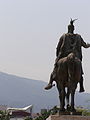 Statue of Skanderbeg, in Skopje, Republic of Macedonia