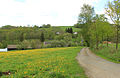 Čeština: Pohled od západu na Dolní Dobřejov, část Střezimíře English: West view to Dolní Dobřejov, part of Střezimíř, Czech Republic.