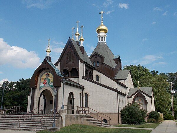 Alexander Nevsky Cathedral in the Southard neighborhood of Howell