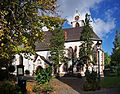 Blick von Süden auf die Kirche