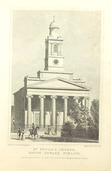 File:St Peter's Church, Eaton Square, Pimlico - Shepherd, Metropolitan Improvements (1828), p342.jpg