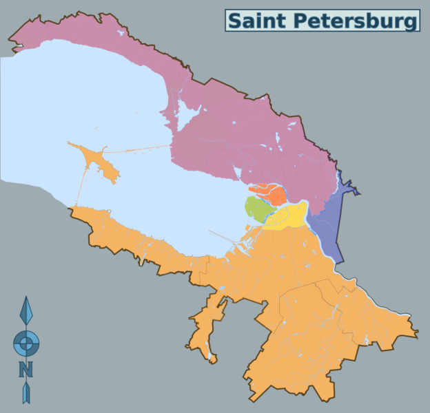 File:St Petersburg districts map.png