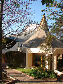 The Steiner Centre for Art, Music and Drama at Michael Mount Waldorf School in Bryanston, Johannesburg. Steiner Centre.jpg