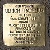 Struikelsteen Bayerische Str 9 (Wilmd) Ulrich Tradelius.jpg