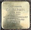 Struikelsteen Valentinskamp 63 (Ida Baumann) in Hamburg-Neustadt.jpg