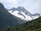 Szwajcaria - Widok na szczyt - Titlis na granicy k