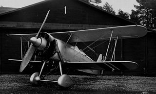 Svenska Aero Jaktfalken fighter aircraft