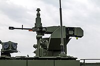 RWSを搭載したロシア軍のT-90M。