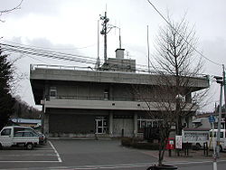 田子町役場（2008年（平成20年）4月撮影）
