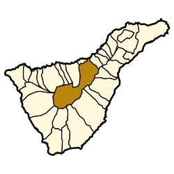 La Orotava na mapě