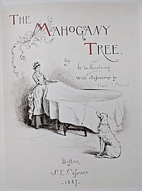 The Mahogany Tree (1887), title page
