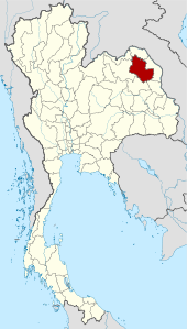 Sakon Nakhon - Localizare