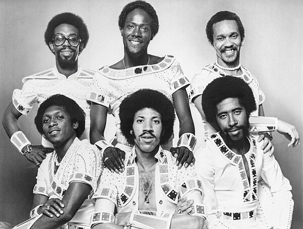 The Commodores, in an early 1970s publicity photograph