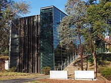 Embassy of Finland in Canberra, built in 2002. The Embassy of Finland and Estonia to Australia May 2016.jpg