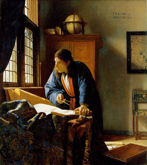 The Geographer (1668-69), by Johannes Vermeer