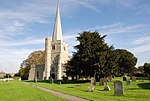 Church of St Werburgh The Parish Church of St Werburgh, Hoo - geograph.org.uk - 267759.jpg