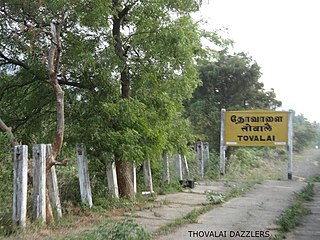 <span class="mw-page-title-main">Thovalai</span> Village in Tamil Nadu, India