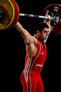 Tigran Gevorg Martirosyan weightlifter