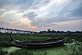 Traditional Burmese boat