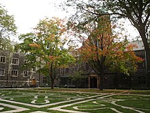 Canadian Jews make up a significant percentage of student body of Canada's leading higher education institutions. For instance at the University of Toronto, Canadian Jews account for 5% of the student body, over 5 times the proportion of Jews in Canada. Trinquadfacingprovostlodge.jpg