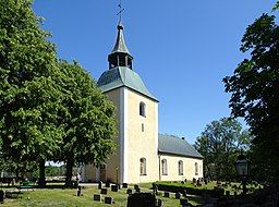 Trosa lands kyrka i juli 2019