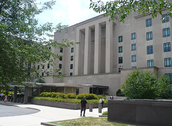 East entrance to the Truman Building