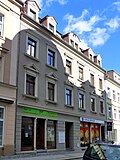 Residential building with a shop area, in a closed area