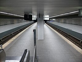 Платформа станції «Gemeinschaftshaus»