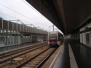 <span class="mw-page-title-main">Neue Donau station</span> Vienna U-Bahn station